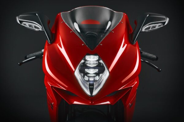 MV Agusta F3 R 2023 Rosso Ago headlight