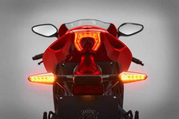 MV Agusta F3 R 2023 Rosso Ago taillight