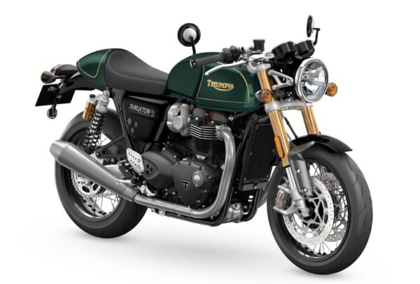 Triumph Thruxton Final Edition 2024 Competition Green front