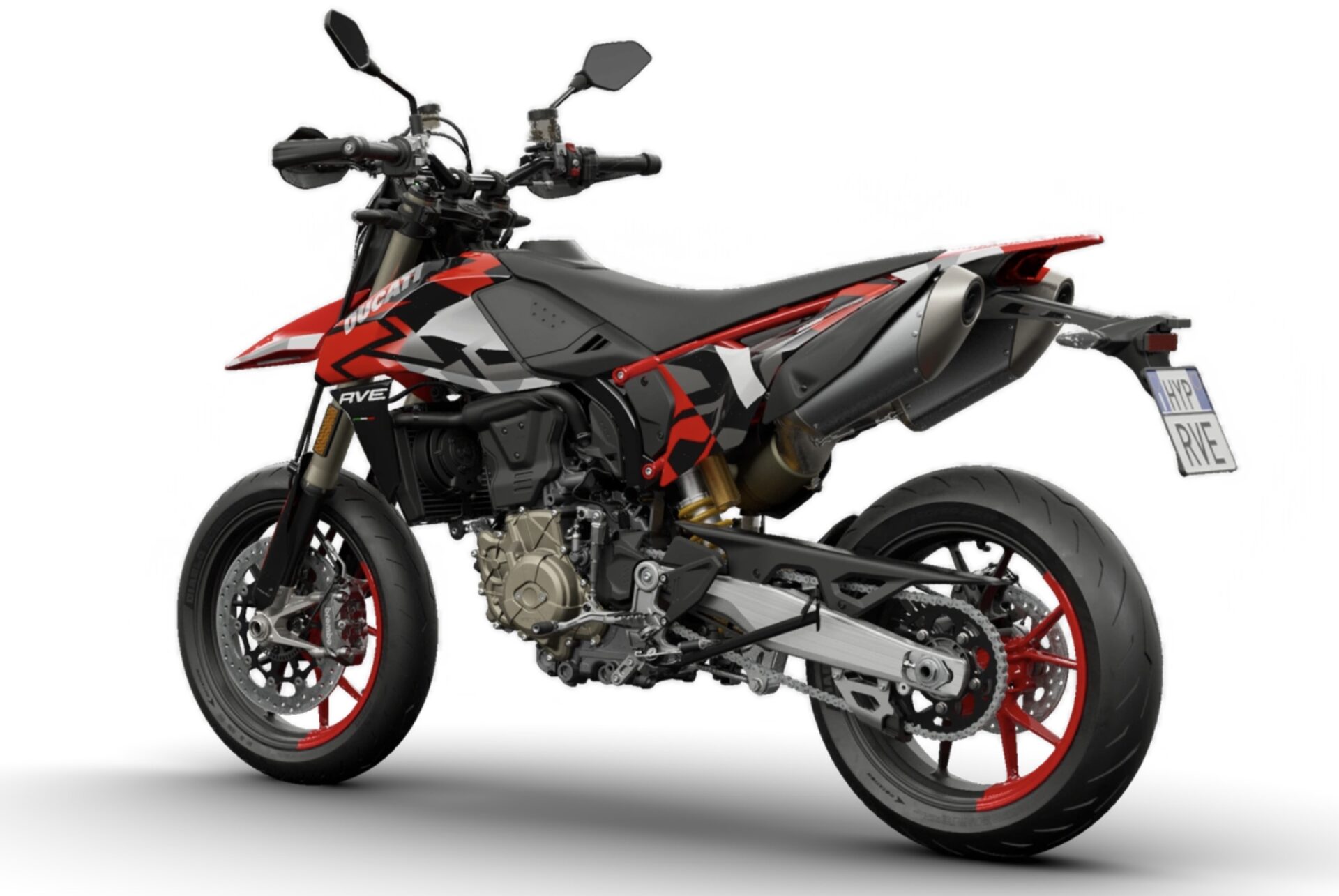 Ducati Hypermotard 698 Mono RVE (2024+) Specs and ergonomics