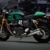 Triumph Thruxton Final Edition 2024 Competition Green back
