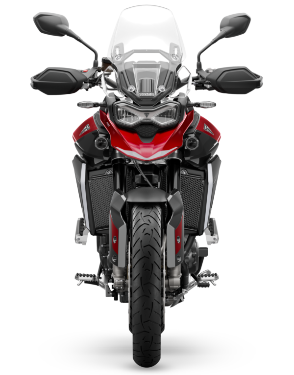 Triumph Tiger 900 GT Pro 2024 Carnival Red headlight