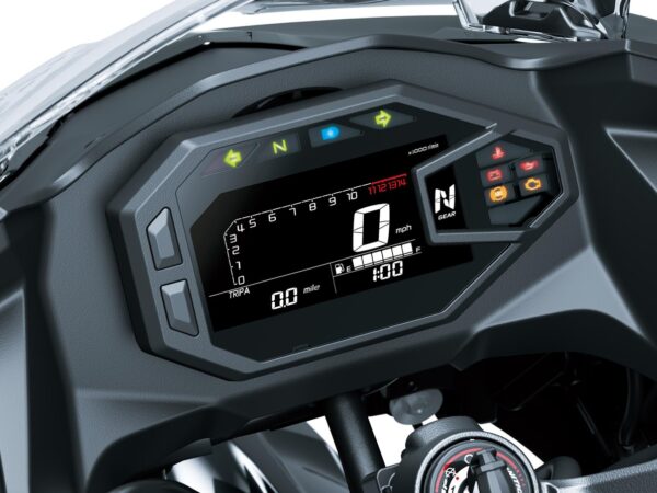 Kawasaki Ninja 500 2024 dashboard