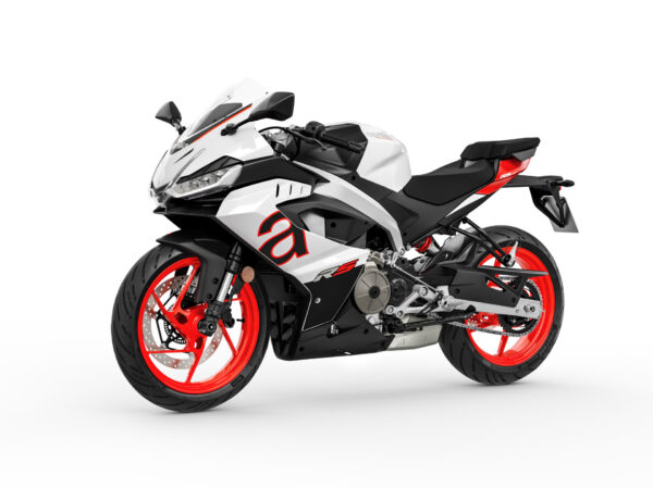 Aprilia RS 457 2024 Opalescent Light front2