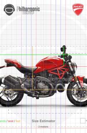 Ducati Monster 821 2018 red