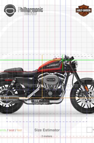 Harley-Davidson Roadster 2020 red and black