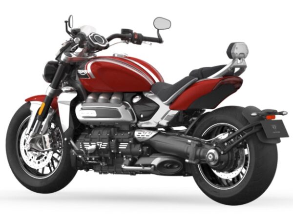 Triumph Rocket 3 GT 2023 Carnival Red Sapphire Black back