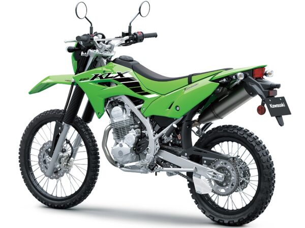Kawasaki KLX230 2024 Lime Green back