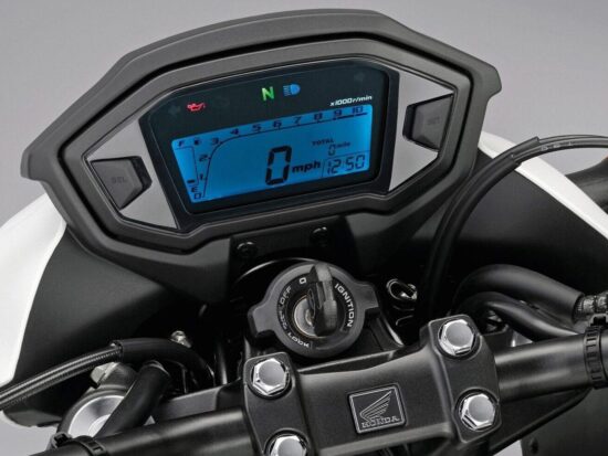 Honda CB500F 2013 dashboard
