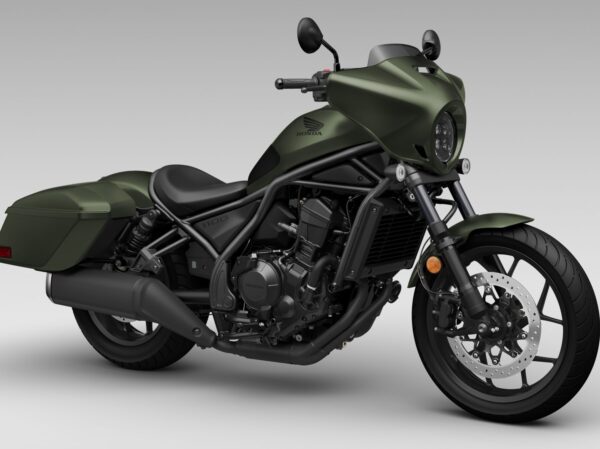 Honda Rebel 1100T CMX1100T Tour 2024 Matte Armored Green Metallic front