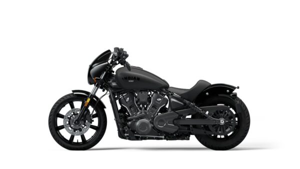 Indian Sport Scout 2025 Black Smoke left side