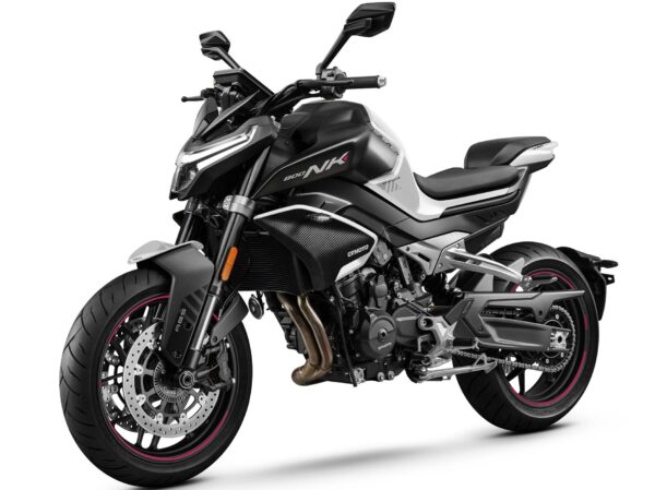 CFMoto 800NK Advanced 2023 Nebula White front