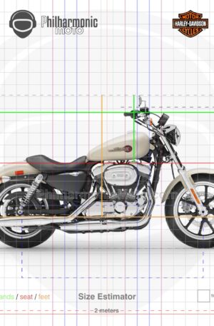 Harley-Davidson Superlow 883 2019 white
