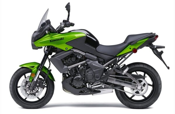 Kawasaki Versys 650 2014 green left side