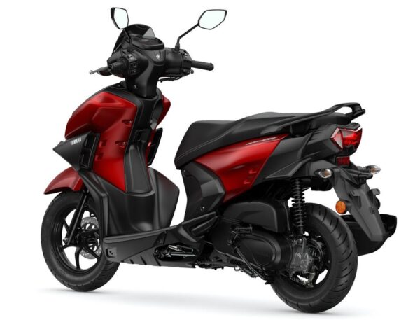 Yamaha RayZR 2024 Anodized Red back