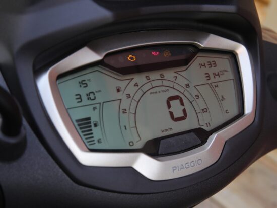 Piaggio Beverly 300 2021 dashboard