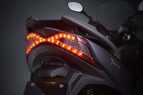 Kymco X-Town 125 2024 Matt Black taillight