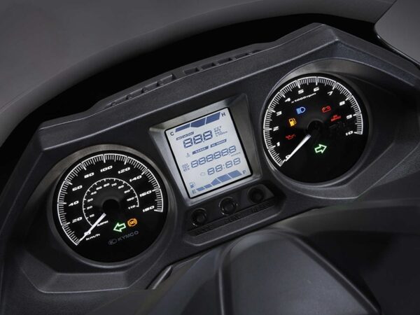 Kymco X-Town 125 2024 Matt Black dashboard