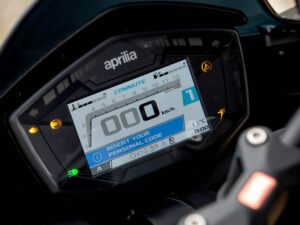 Aprilia Tuono 660 Factory 2022 dashboard