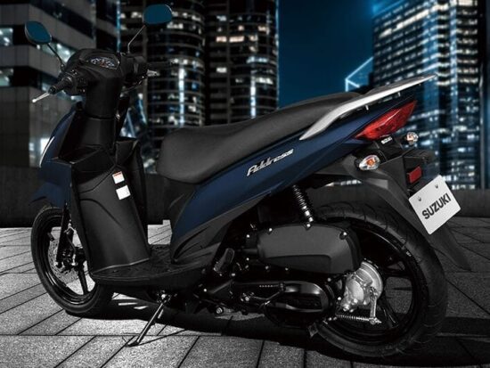 Suzuki Address 110 2021 back