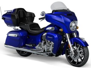 Indian Roadmaster Limited 2024 Spirit Blue Metallic front