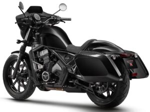Moto Morini Calibro Bagger 2024 Quartz Black back