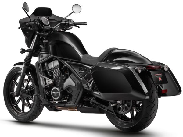Moto Morini Calibro Bagger 2024 Quartz Black back