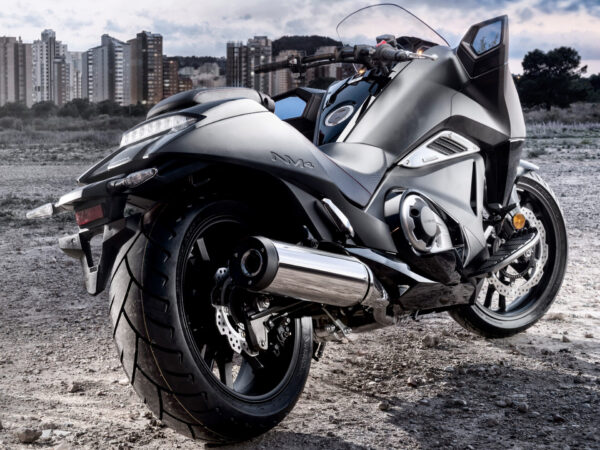 Honda NM4 Vultus 2014 Matt Black back