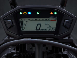Honda CRF250L Rally 2017 dashboard