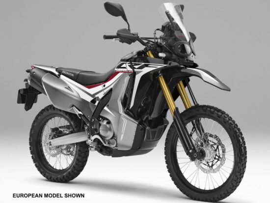 Honda CRF250 Rally 2019 Stealth Black front
