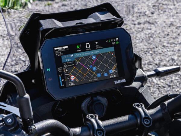 Yamaha Tracer 9 GT 2025 dashboard
