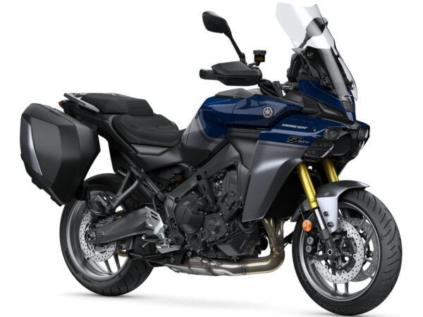 Yamaha Tracer 9 GT+ Y-AMT 2025 Cobalt Blue front