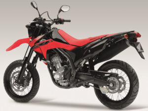 Honda CRF250M 2013 Extreme Red back
