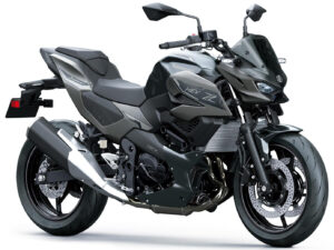 Kawasaki Z7 Hybrid 2024 Metallic Matte Graphenesteel Gray Ebony Metallic Graphite Gray front