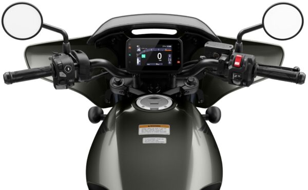 Honda Rebel 1100 CMX1100T 2025 Gray Metallic cockpit