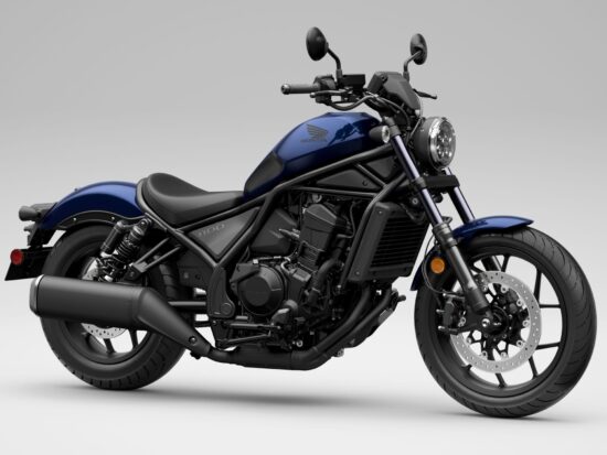 Honda Rebel 1100 CMX1100 2025 Pearl Hawkeye Blue front