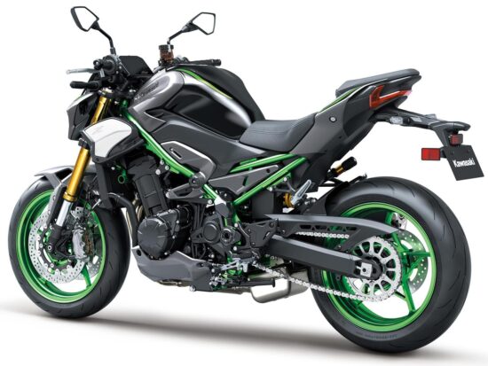 Kawasaki Z900 SE 2025 Metallic Matte Graphite Gray Ebony Metallic Graphite Gray back