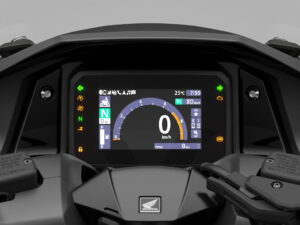 Honda Forza 750 2025 dashboard