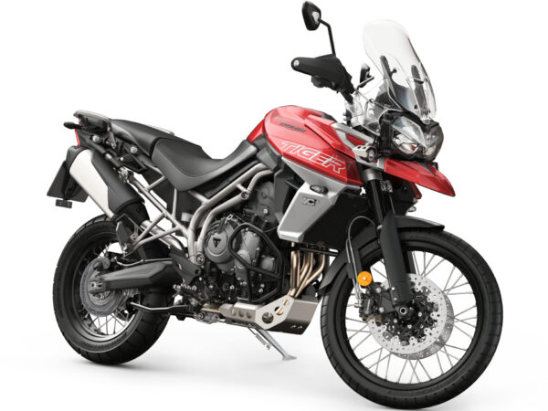 Triumph Tiger 800 XCA 2018 red front
