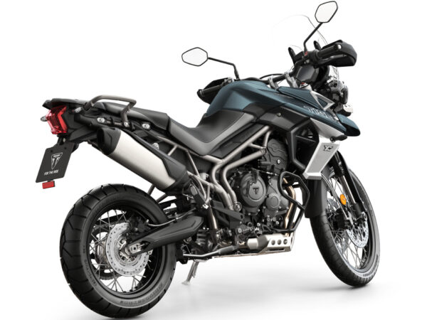 Triumph Tiger 800 XCA 2018 blue back