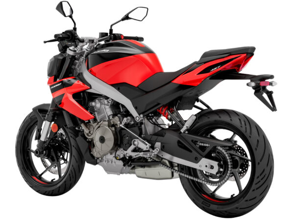 Aprilia Tuono 457 2025 Piranha Red back