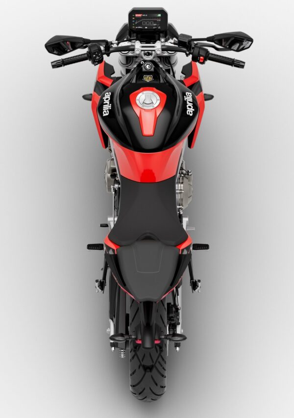 Aprilia Tuono 457 2025 Piranha Red top view