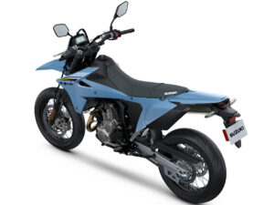 Suzuki DR-Z4SM 2025 Sky Gray back