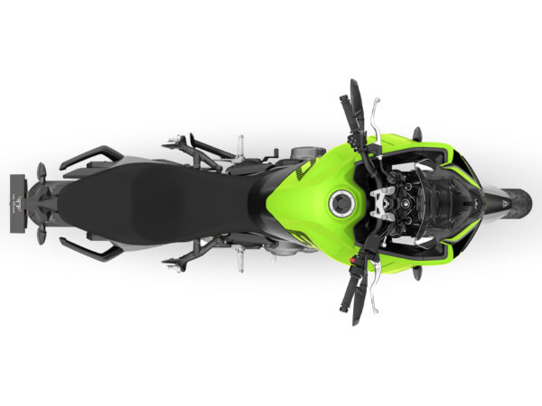 Triumph Tiger Sport 660 2025 Roulette Green top view