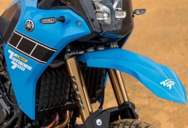 Yamaha Tenere 700 Rally 2025 Sky Blue headlight