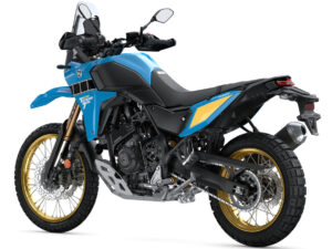 Yamaha Tenere 700 Rally 2025 Sky Blue back