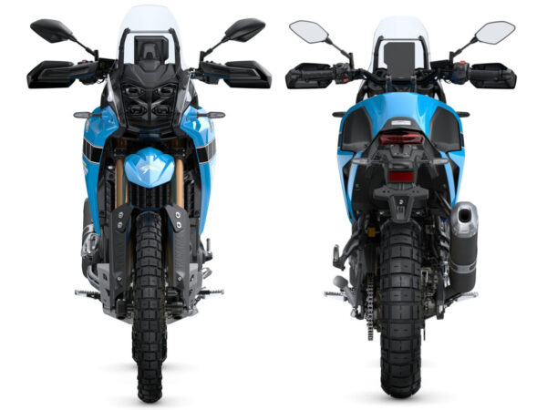 Yamaha Tenere 700 Rally 2025 Sky Blue front and rear
