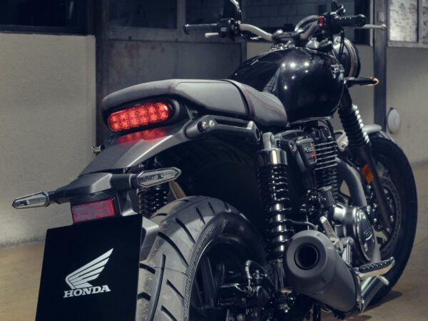 Honda GB350S 2025 Gunmetal Black Metallic taillight