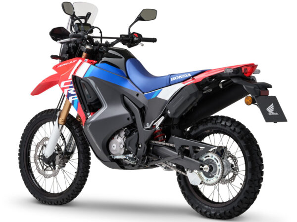 Honda CRF300L Rally 2025 Extreme Red back