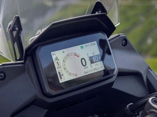 Honda XL750 Transalp 2025 dashboard